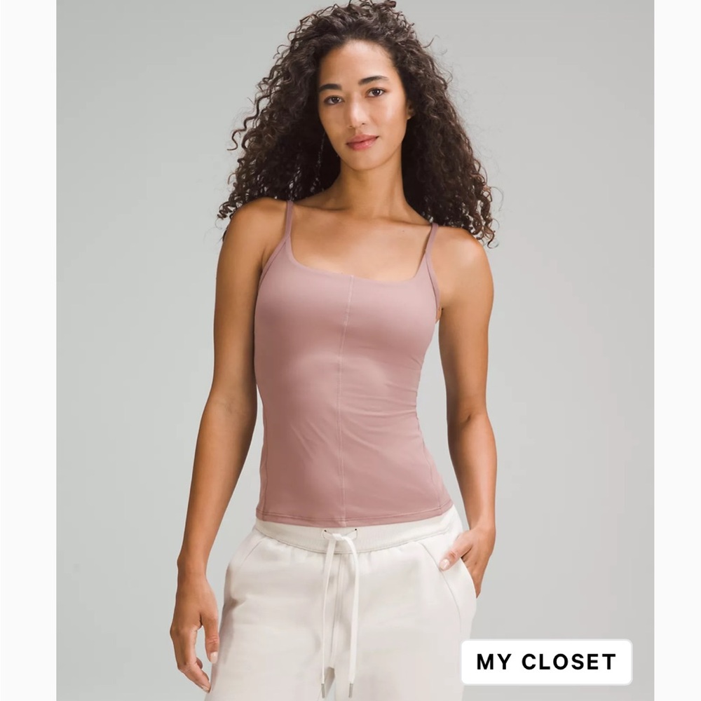Lululemon Straight Strap Close-to-Body Shelf Tank Top ONLINE EXCLUSIVE Size 6